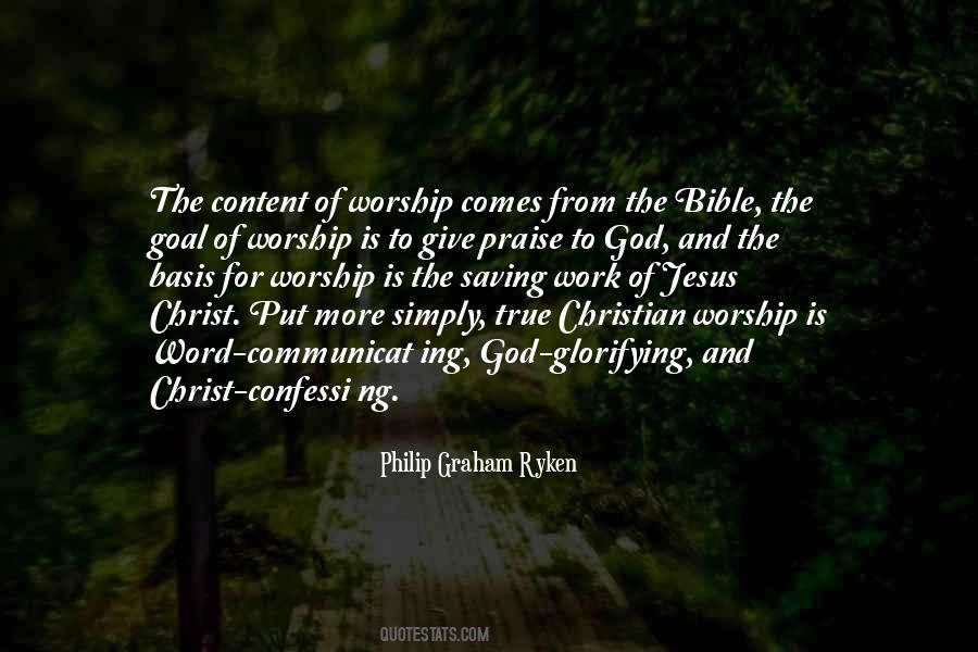 Give Praise Quotes #1090450