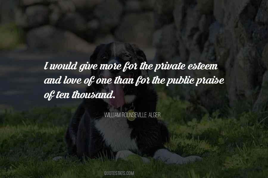 Give Praise Quotes #290156