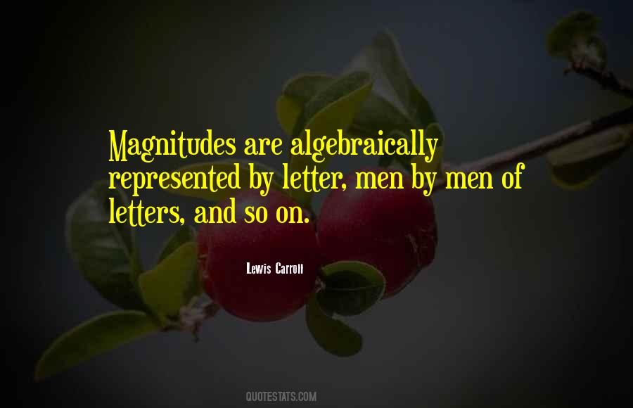 By Letter Quotes #38063
