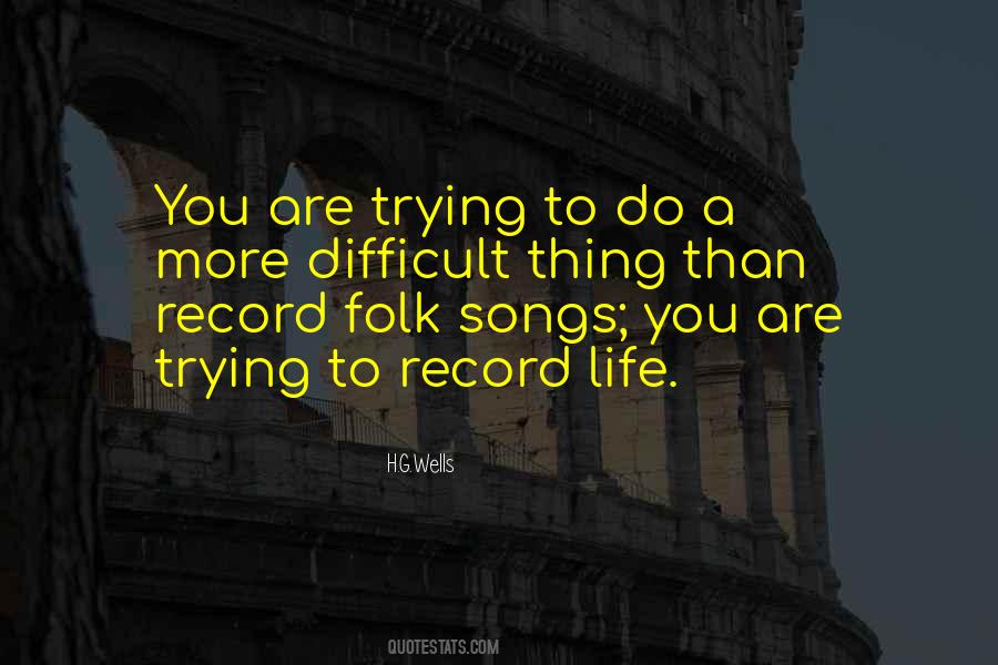 Record Life Quotes #1624287