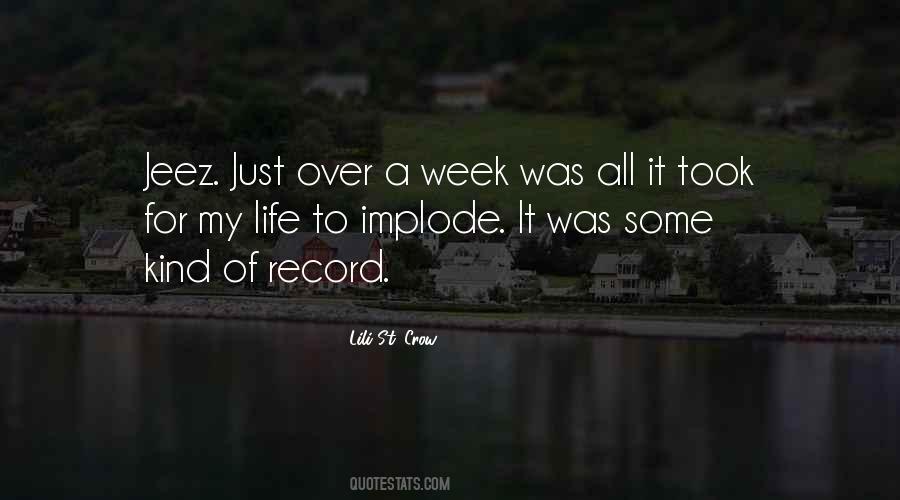 Record Life Quotes #204602