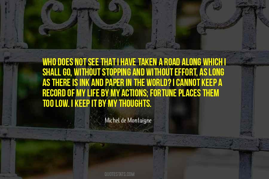 Record Life Quotes #32601
