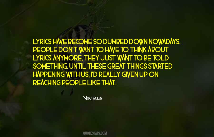Become Something Great Quotes #519858