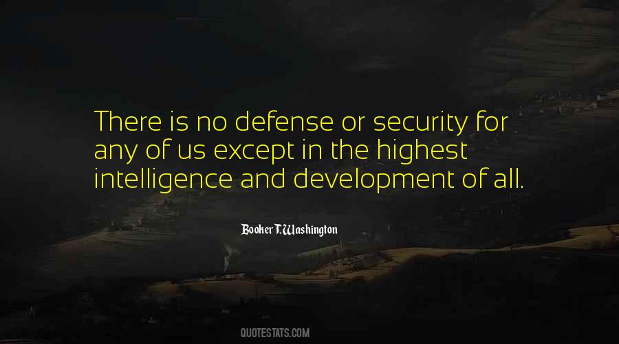 Security And Development Quotes #287132