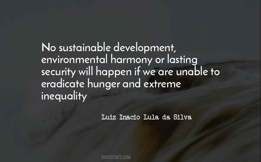 Security And Development Quotes #476461