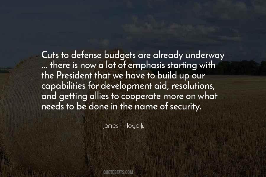 Security And Development Quotes #530075