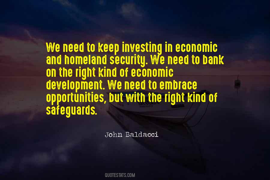 Security And Development Quotes #844152