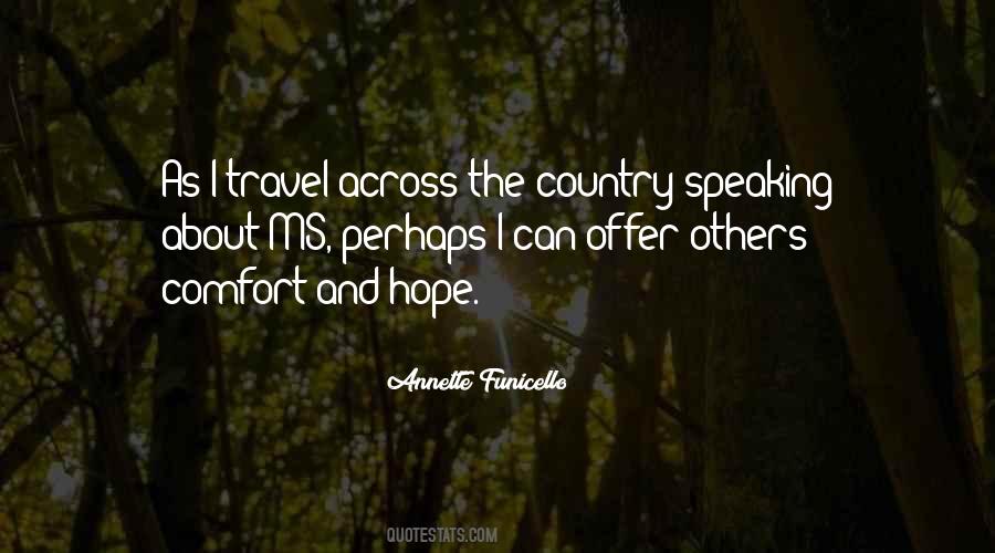 Travel Hope Quotes #54927