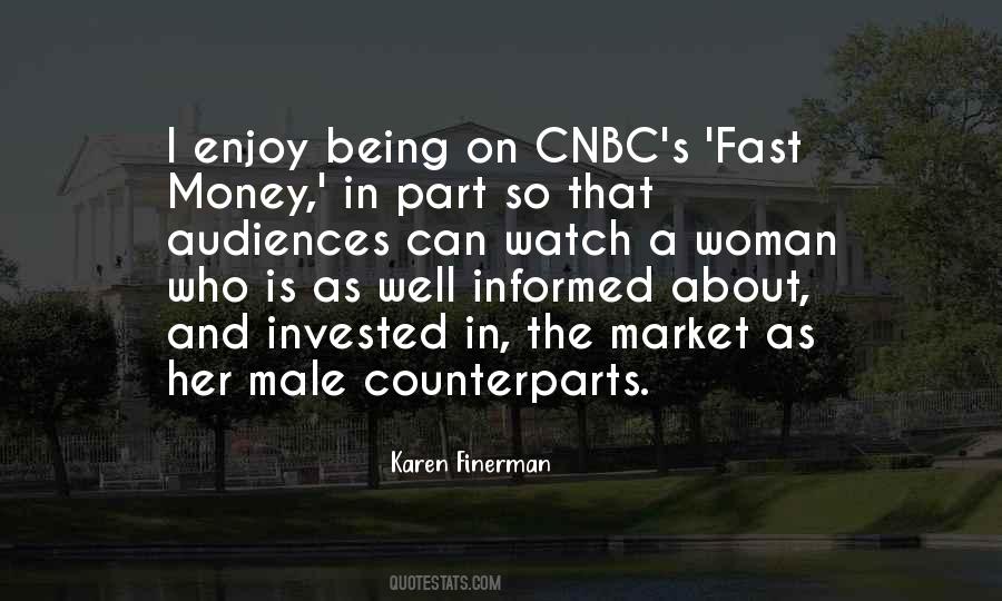 Woman And Money Quotes #1456894