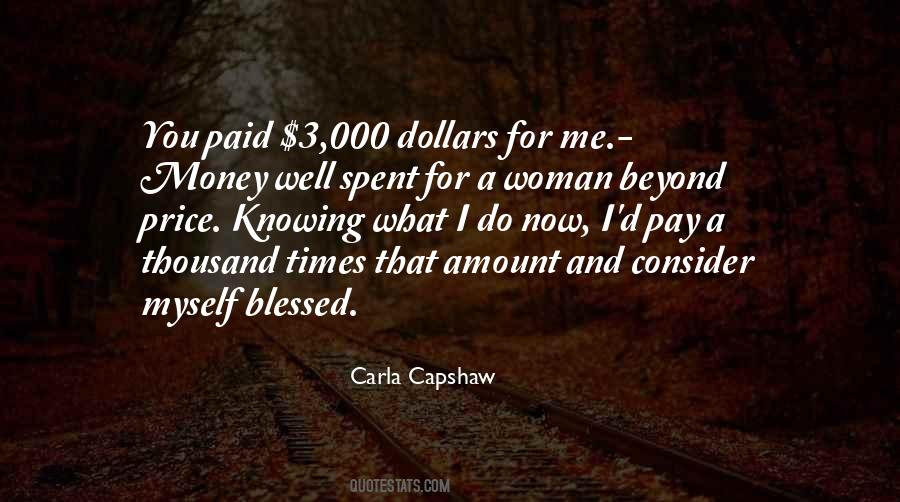 Woman And Money Quotes #294236