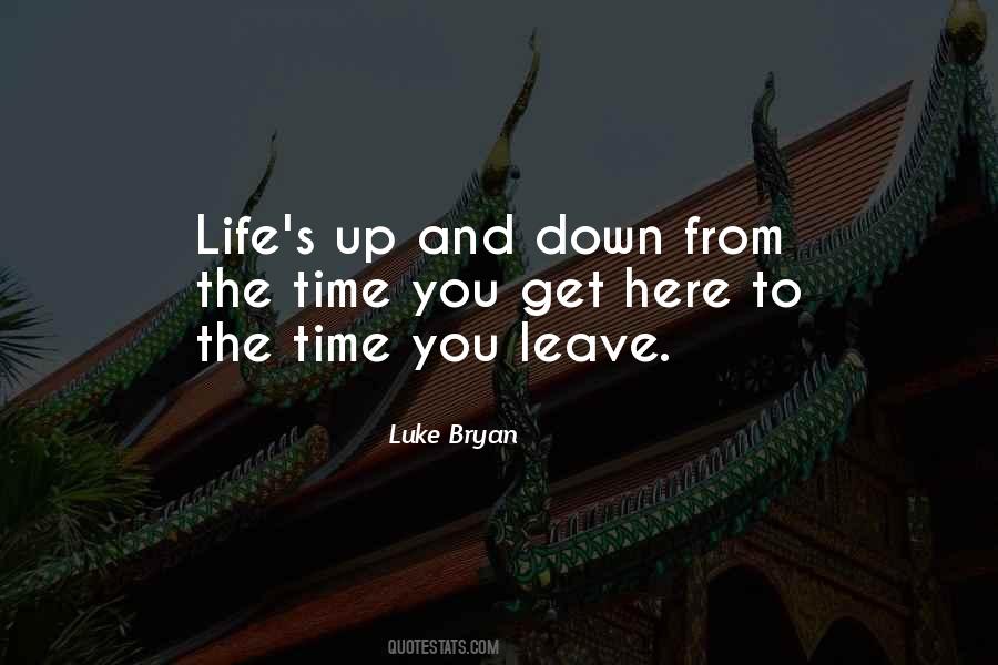 Get Up And Leave Quotes #798368