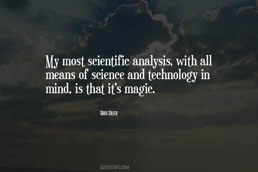 Technology Is Magic Quotes #966540