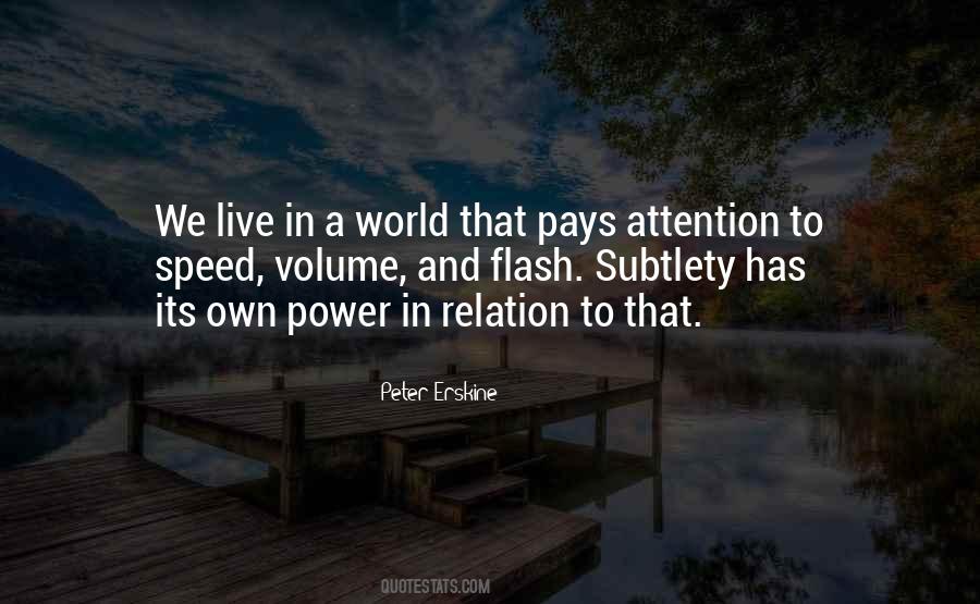 Speed And Power Quotes #1601134