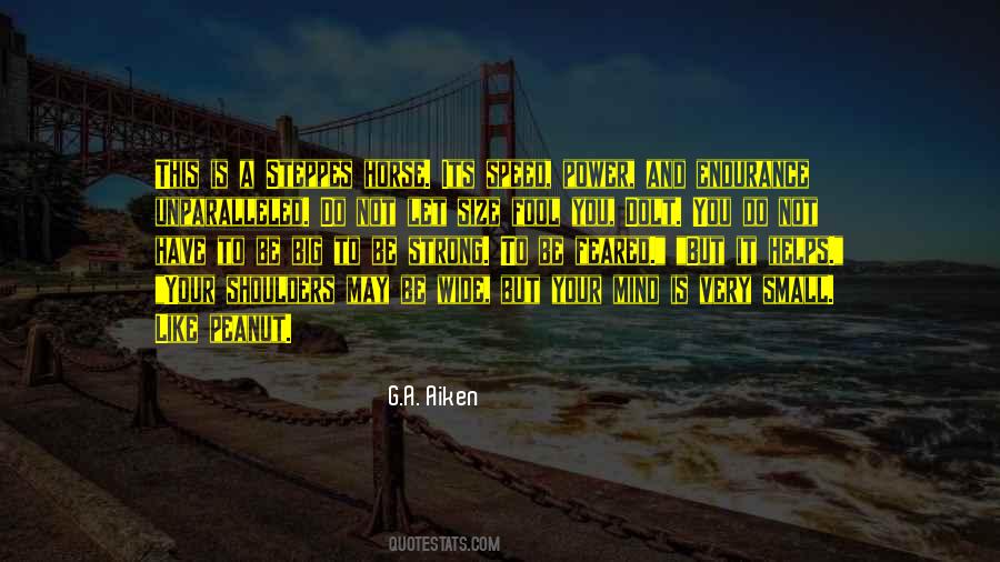 Speed And Power Quotes #673969