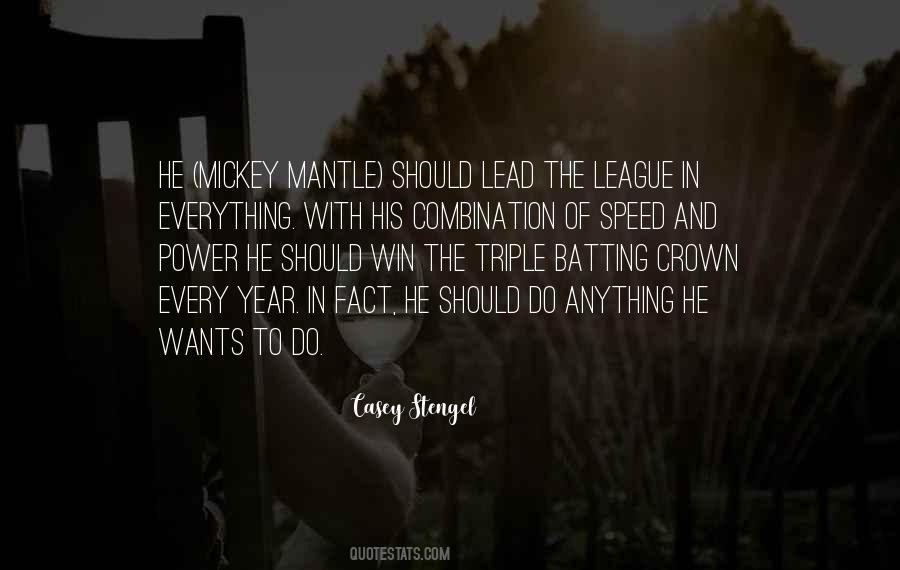 Speed And Power Quotes #725258