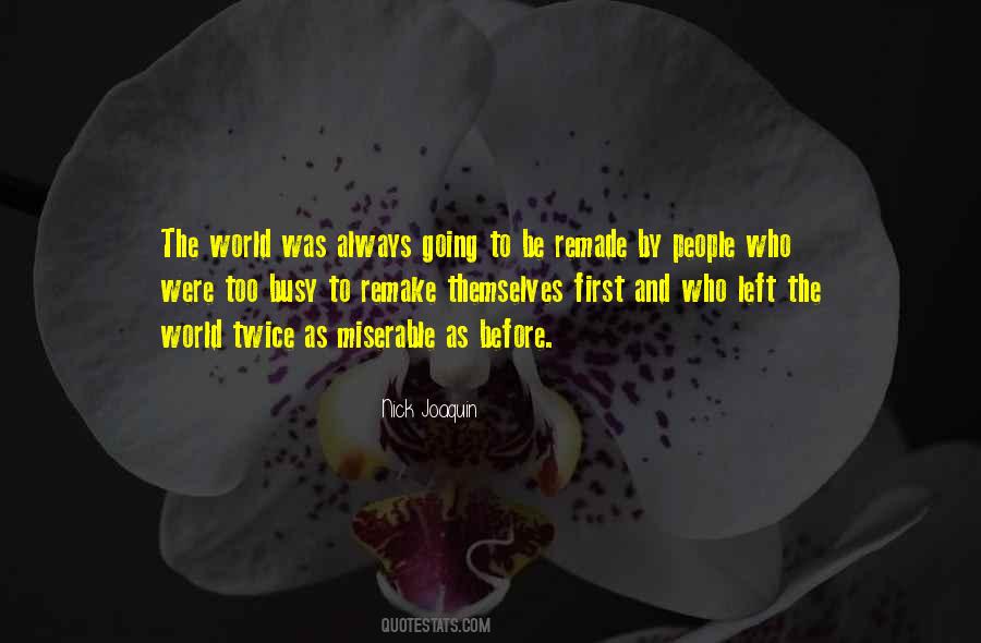 Left The World Quotes #1536755