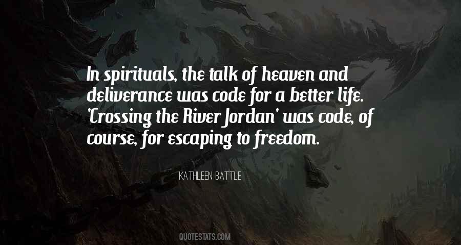 Quotes About The Jordan River #1822169