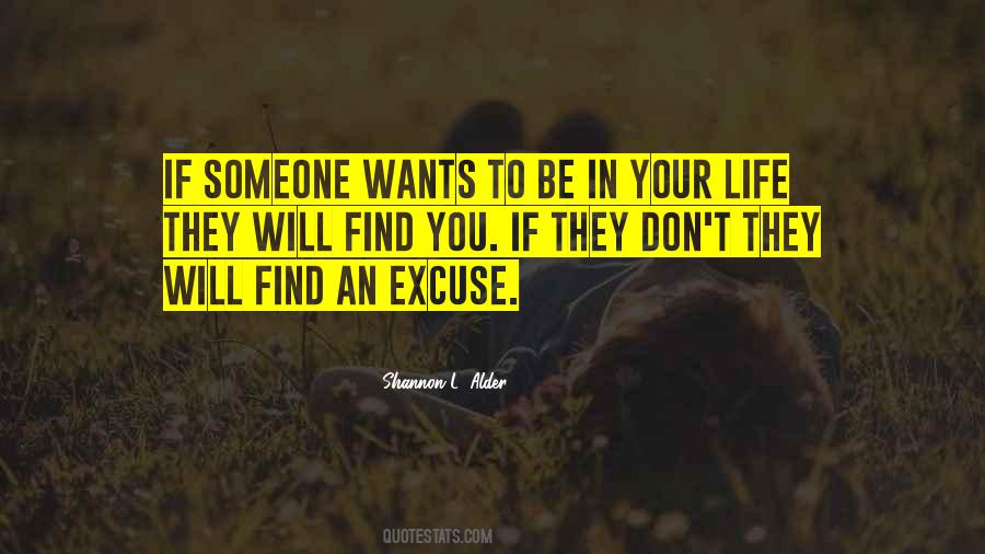 Your Excuses Quotes #1223076