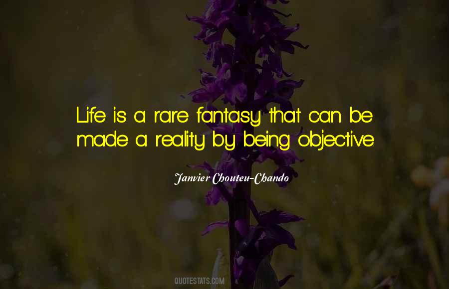 Quotes About Being A Fantasy #1624248