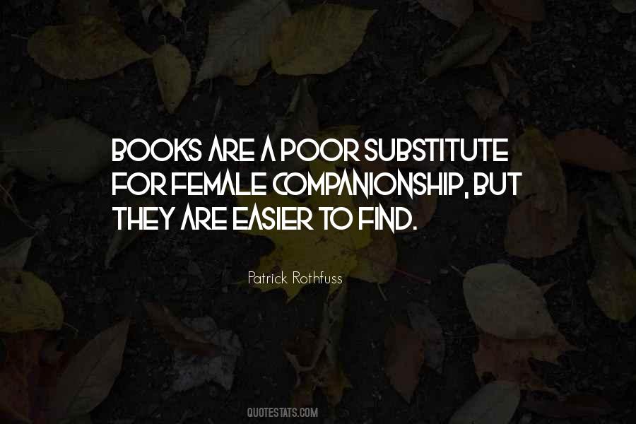 No Substitute For Books Quotes #208653