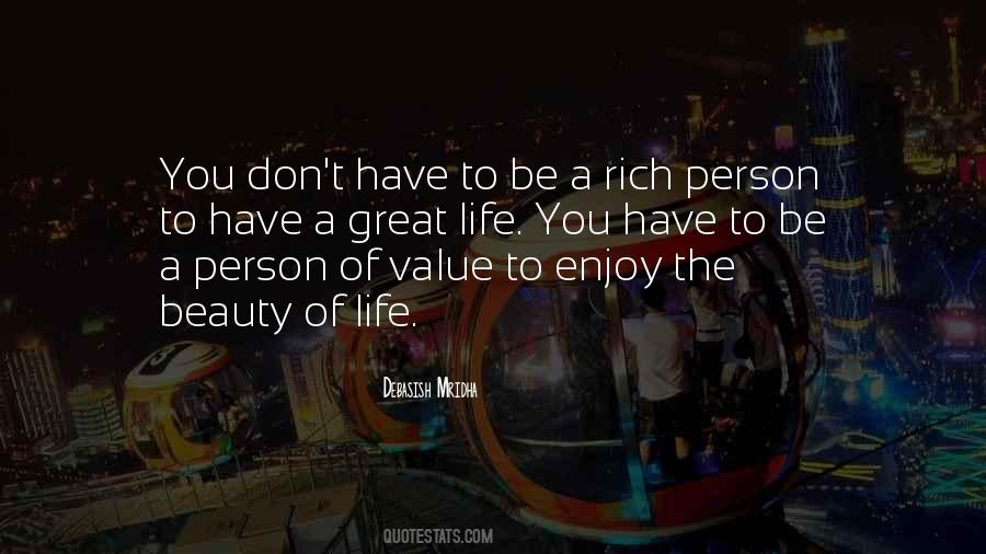 The Value Of Person Quotes #1030074