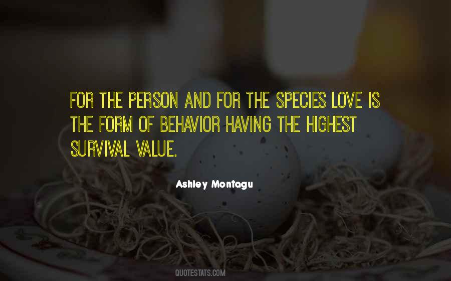 The Value Of Person Quotes #1865763