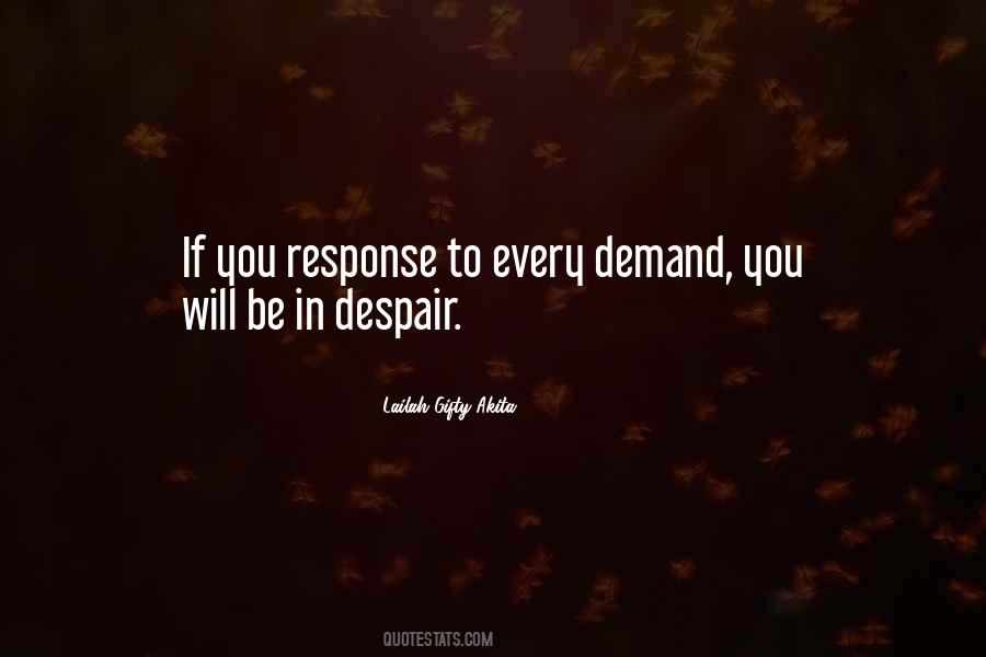 In Despair Quotes #1196766