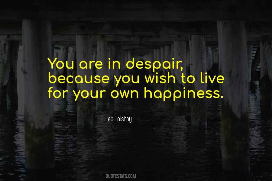 In Despair Quotes #1527133
