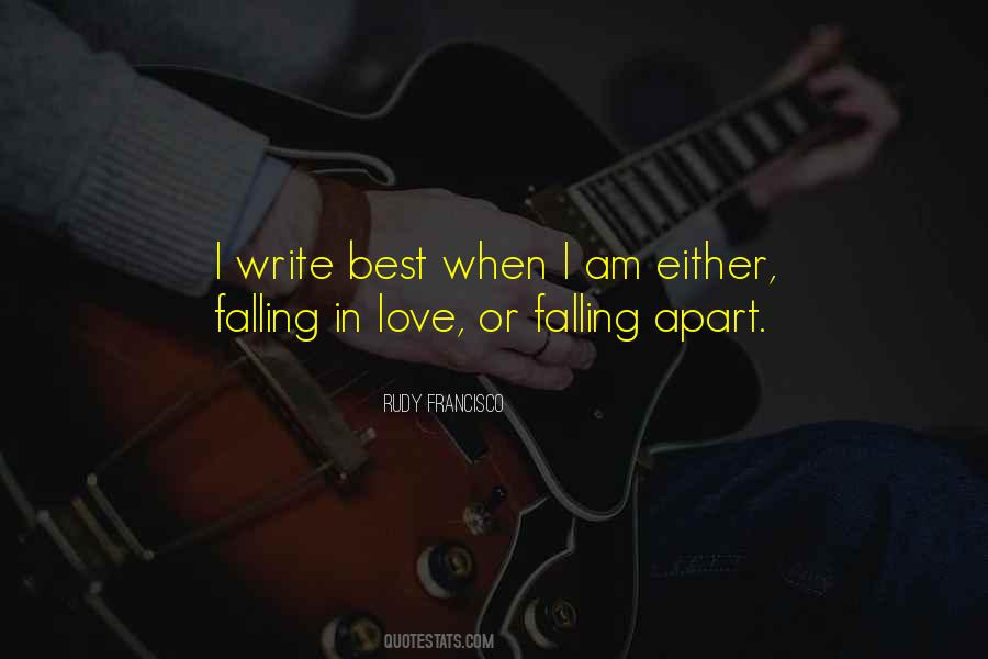 I Am Falling Apart Quotes #1226694