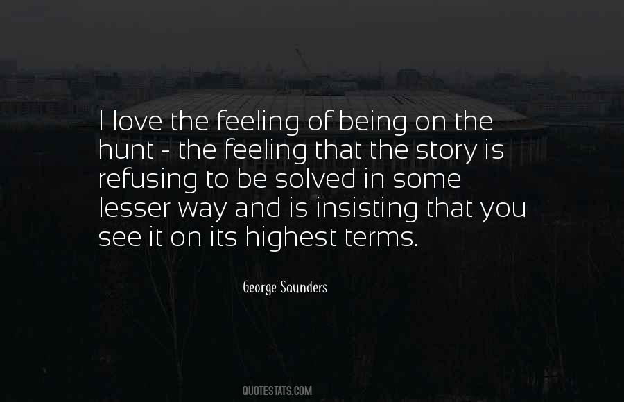 Feeling Of Being In Love Quotes #1694990