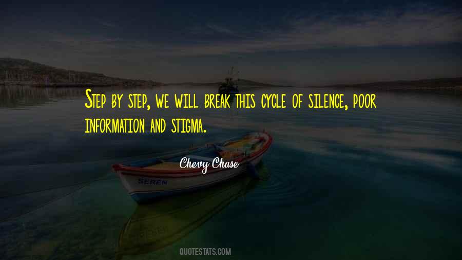 Silence Break Quotes #1738641