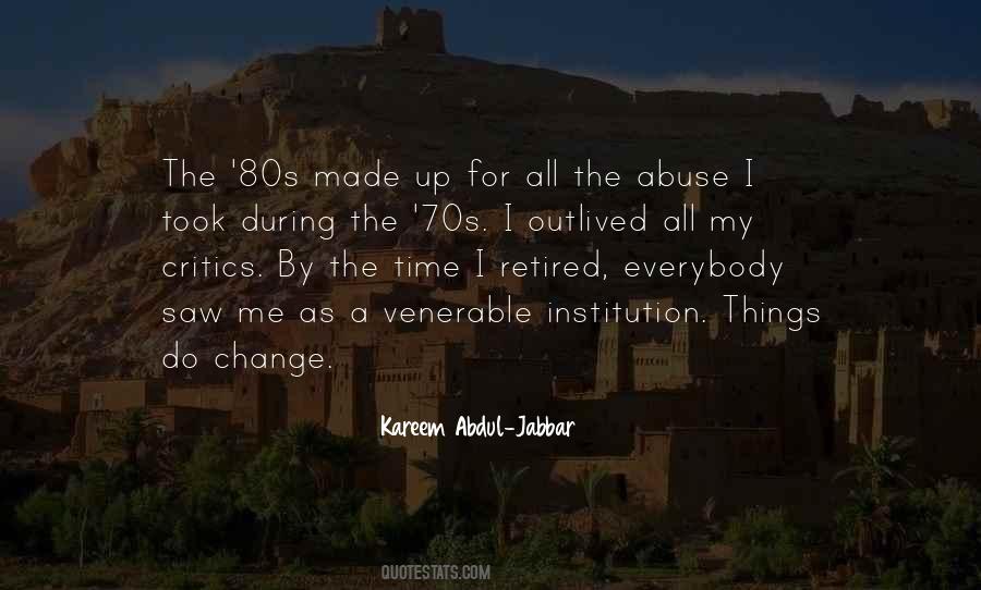 Things Do Change Quotes #1430870