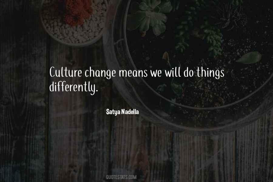 Things Do Change Quotes #966452