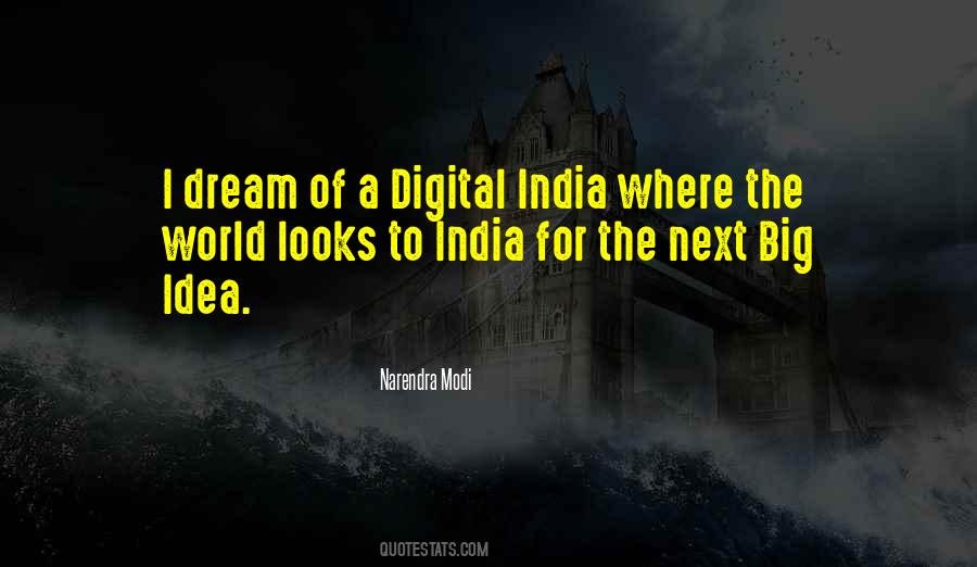 Idea Of India Quotes #1127801