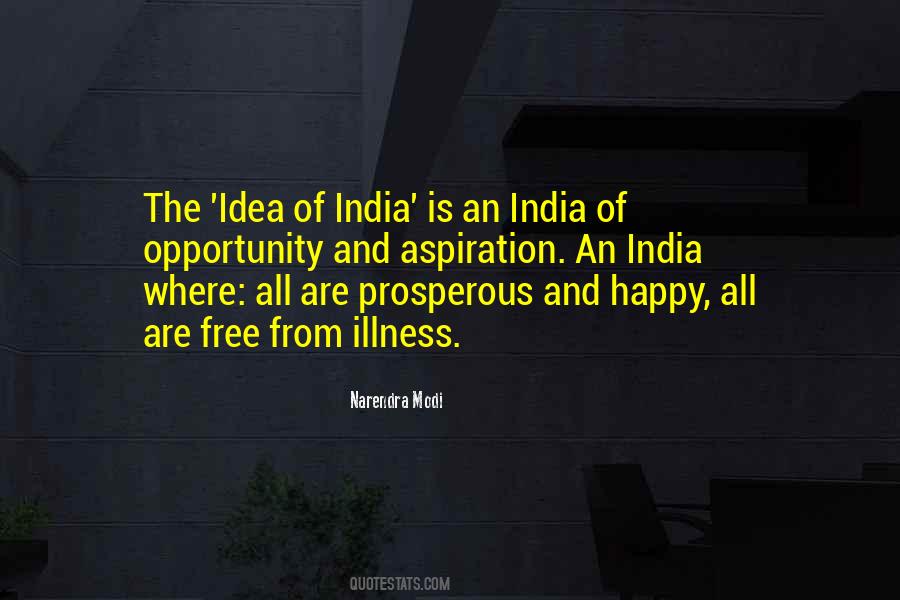 Idea Of India Quotes #1749263