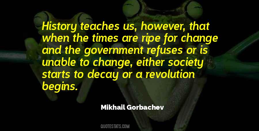 Revolution Change Quotes #1405717