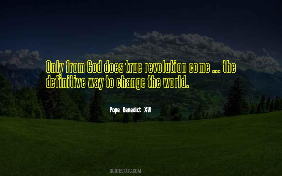 Revolution Change Quotes #1595531