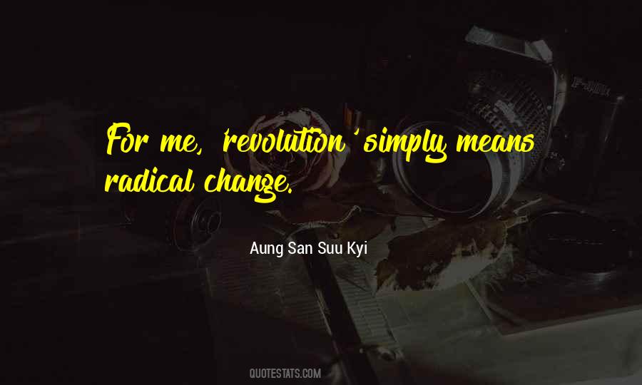Revolution Change Quotes #1608167
