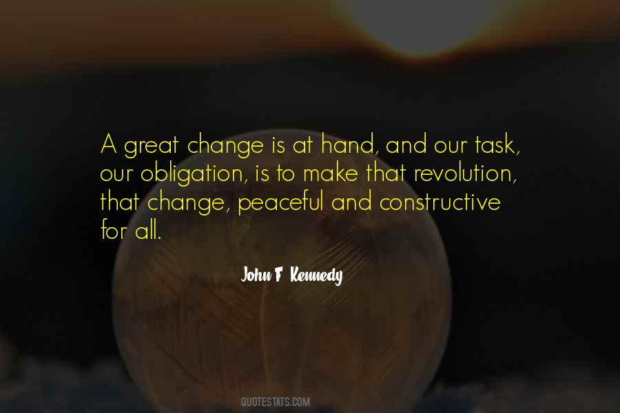 Revolution Change Quotes #1810029