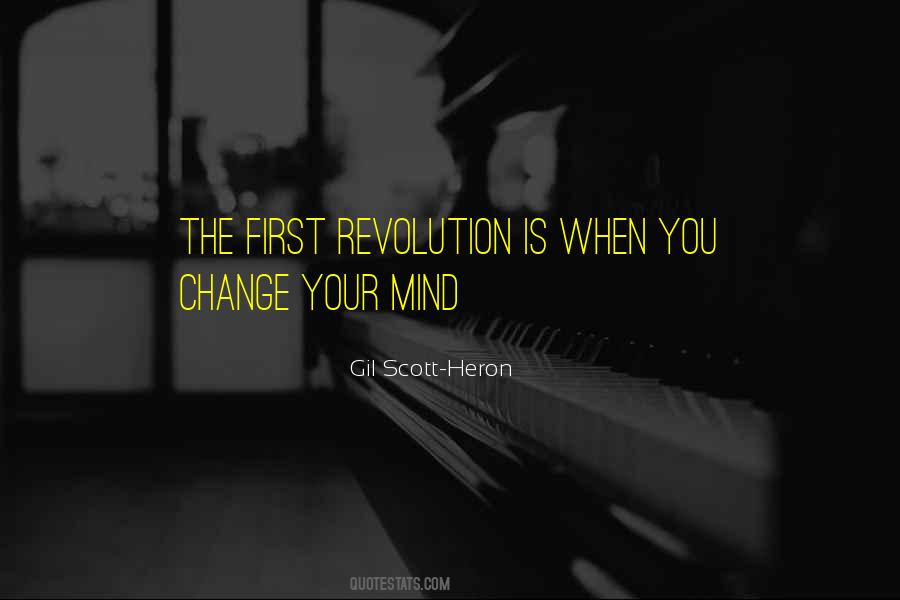 Revolution Change Quotes #227713