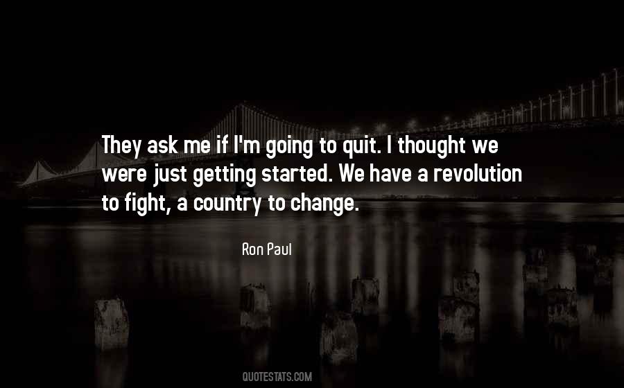 Revolution Change Quotes #389078