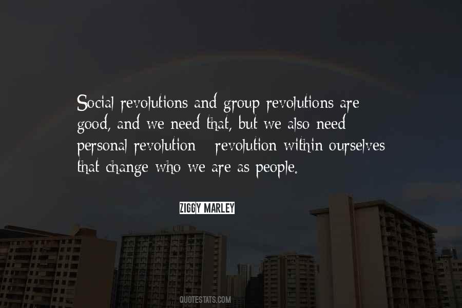 Revolution Change Quotes #707814