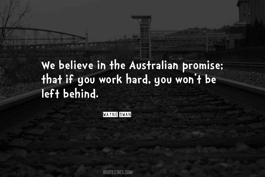 Believe Hard Work Quotes #103858