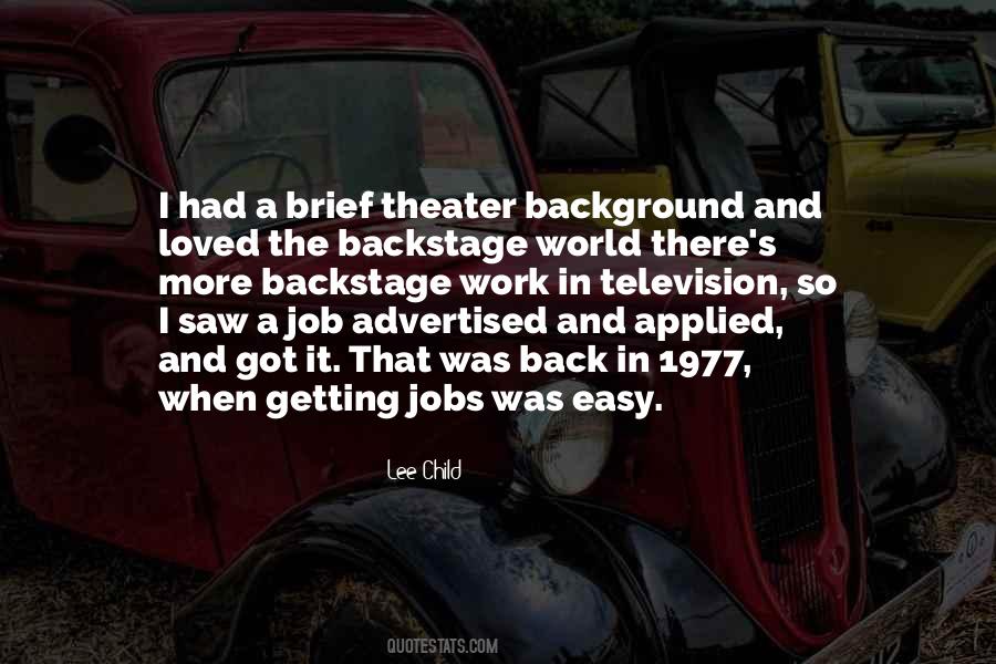 Quotes About Getting The Job #138143