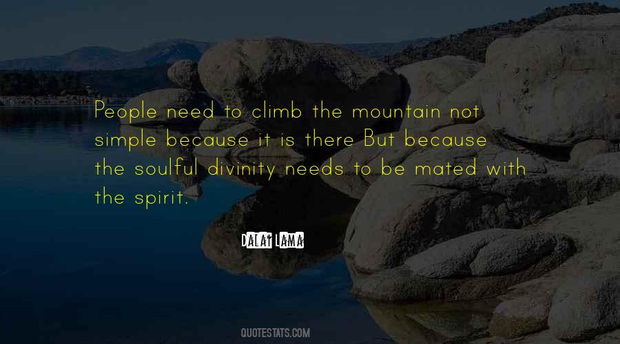 Mountain Spirit Quotes #262516