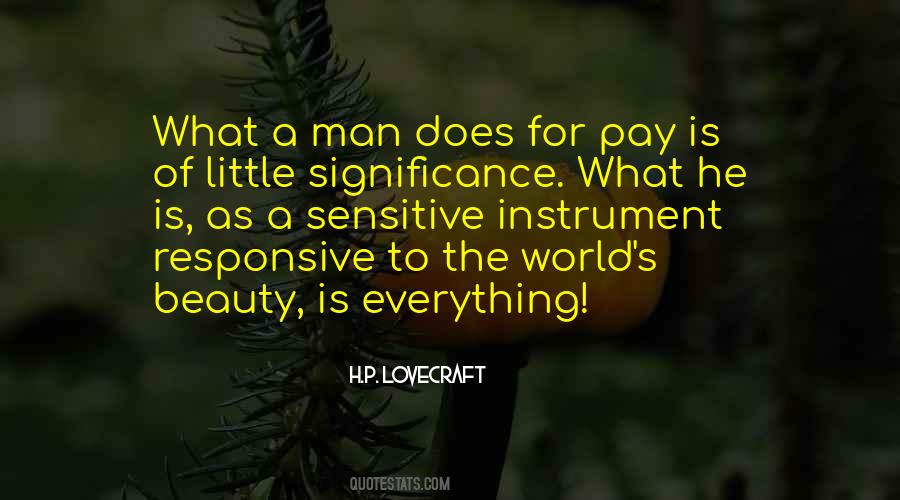 Quotes About Beauty Of Man #1168657