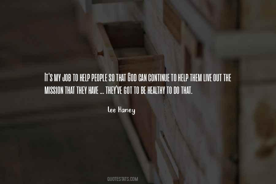 Mission God Quotes #1798886