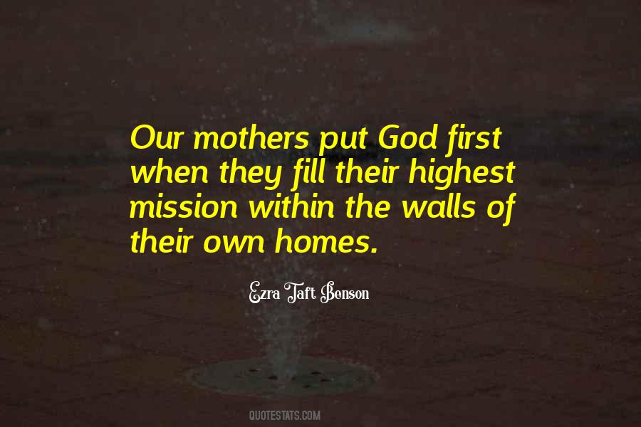 Mission God Quotes #730909