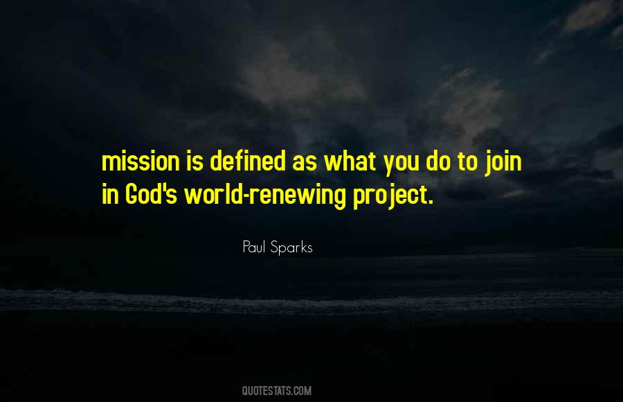 Mission God Quotes #821297
