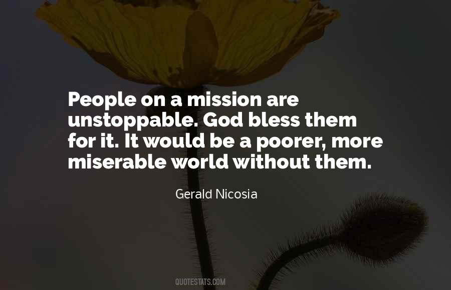 Mission God Quotes #994886